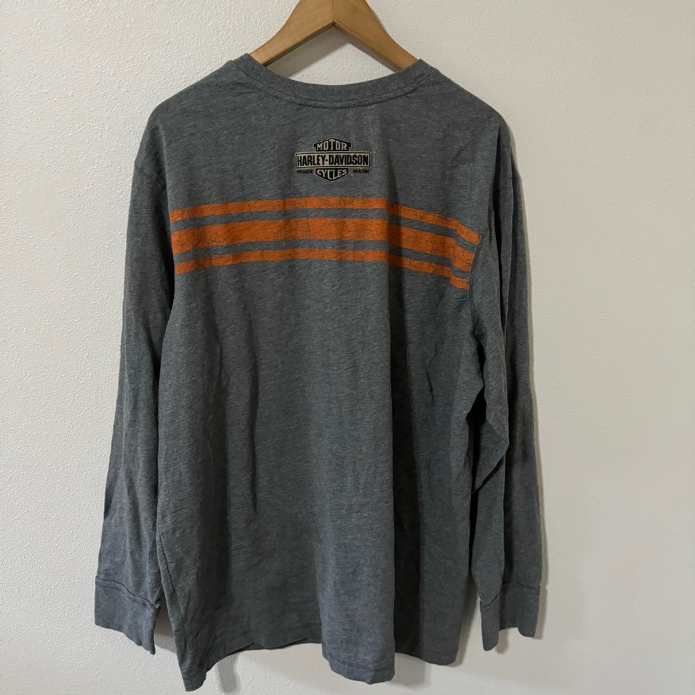 Harley-Davidson Embroidered Patch Long Sleeve Str… - image 2